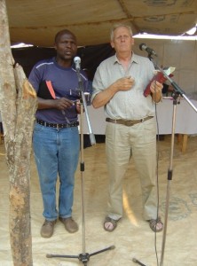 Walter preaching Burundi